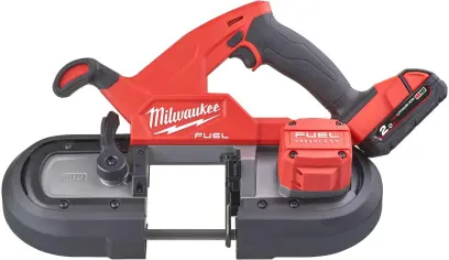 Aku kompaktní pásová pila Milwaukee M18 FBS85-202C FUEL (MI4933471497)